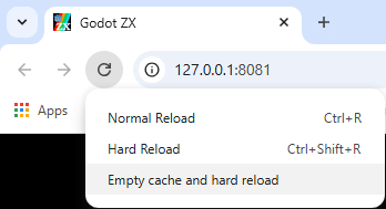 Empty Cache and Hard Reload