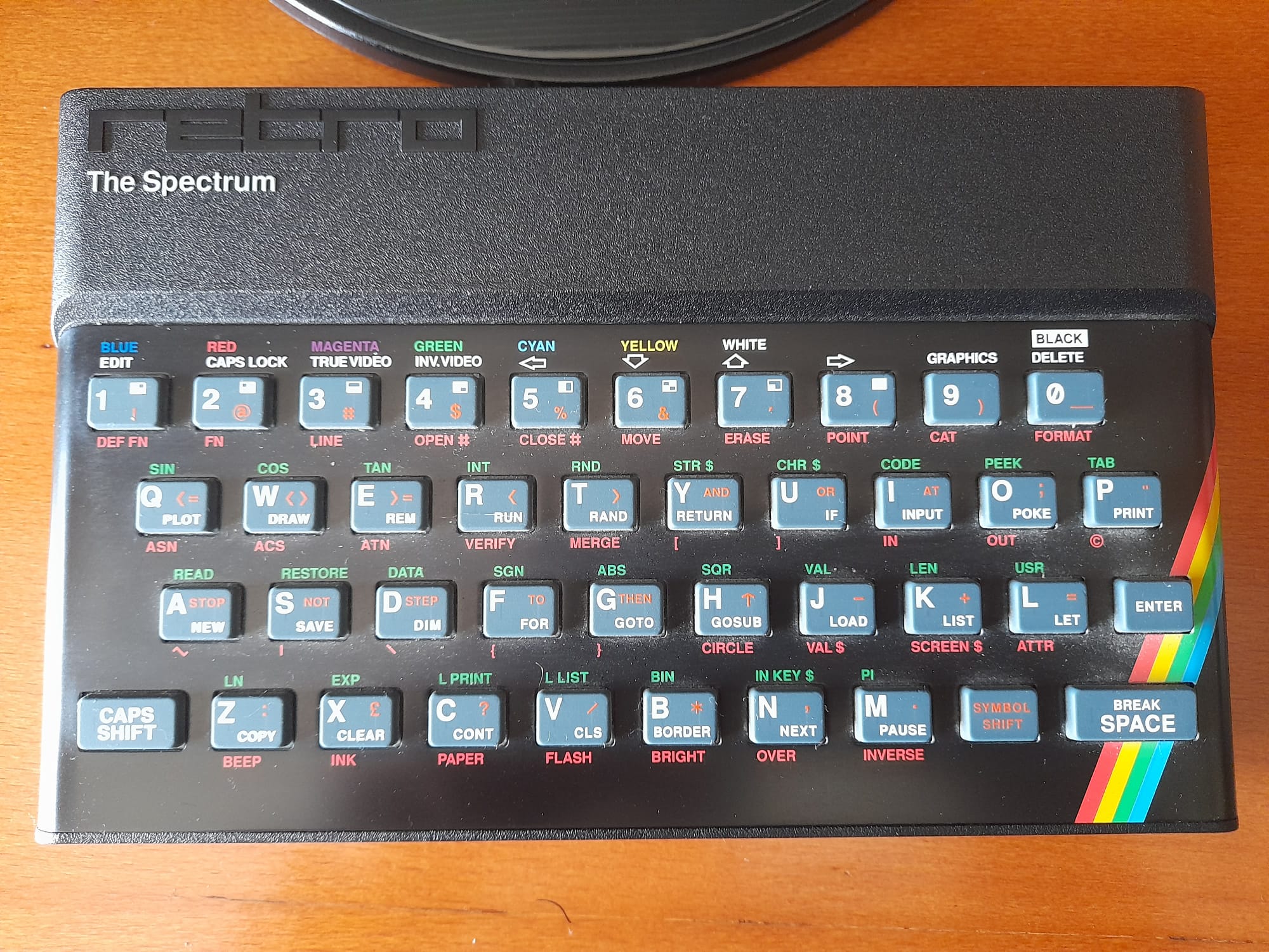 Layout do Teclado ZX Spectrum