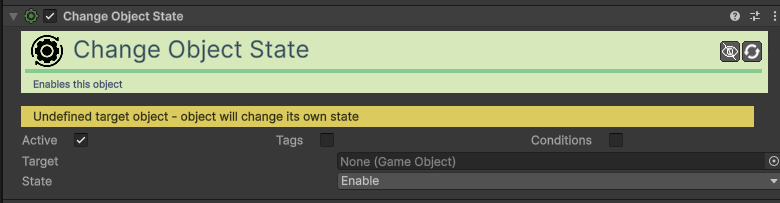 Change Object State Action