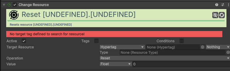 Change Resource Action