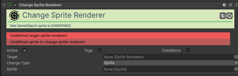 Change Sprite Renderer Action