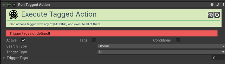 Run Tagged Action Action