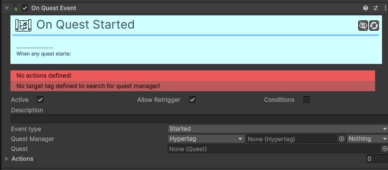 On Quest Event Trigger